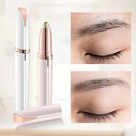 Depilador Eléctrico de Cejas “Flawless” – Indoloro, Rápido y Portátil